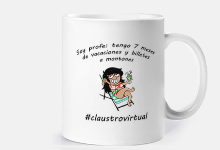 Mug vacances femme noire