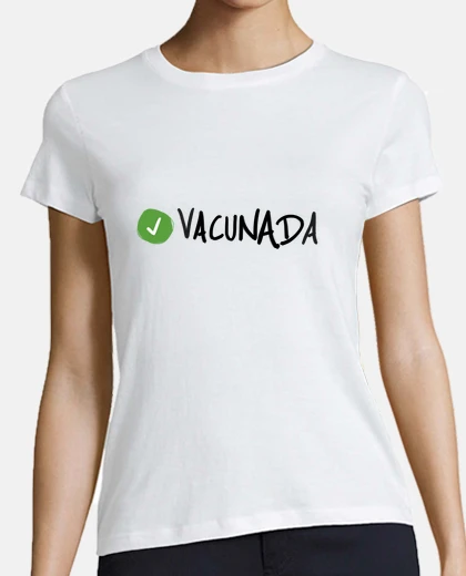 Tee-shirt vacciné noir