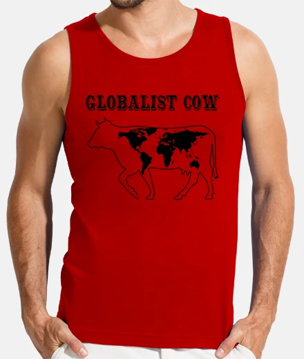 Tee-shirt Vache mondialiste