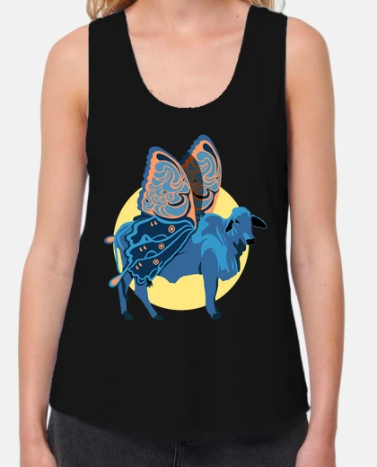 Tee-shirt vache papillon
