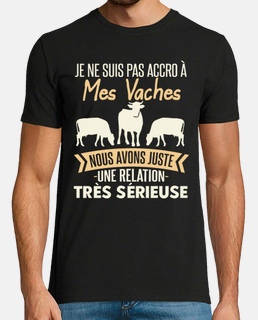 Vaches Pas Accro Humour Agriculteur