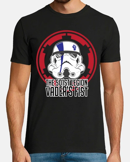 T-shirt vaders pugno