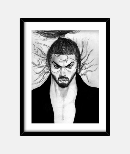 Framed vagabond m usa shi miyamoto