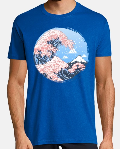 Tee-shirt vague de cerise