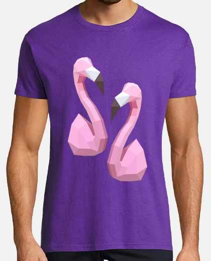 Tee-shirt vague de vapeur de flamencos
