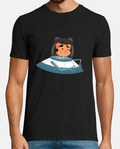 Tee-shirt vaisseau spatial tigui