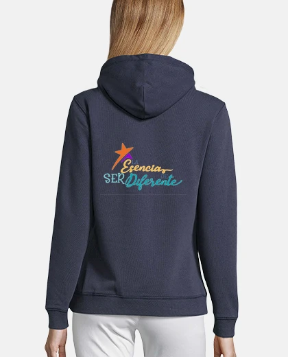 Hoodie valentina and the planets women&#39;s sweatshirt, navy blue