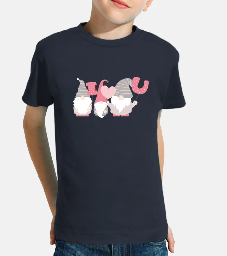 Kids valentine&#39;s day gnomes - mc child t-shirt