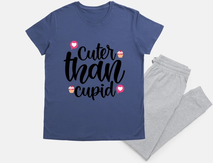 Pyjama valentines day cuter than cupid