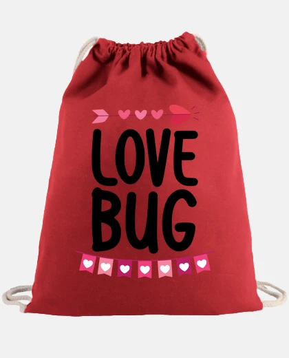 Bag valentines day funny love bug