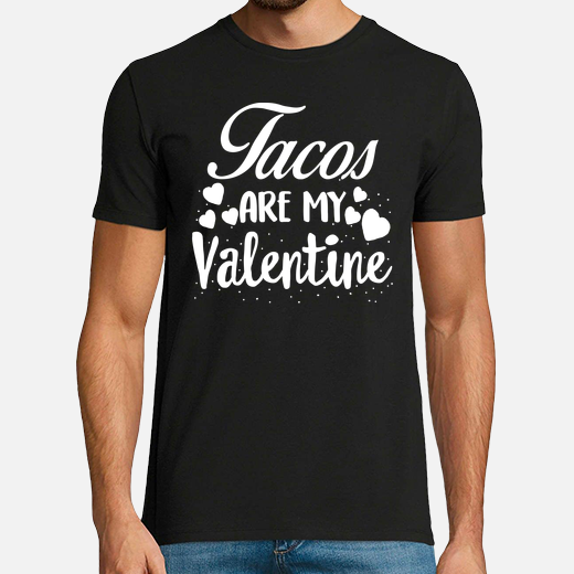 valentines day kids red shirt tacos are my valentine funny taco tuesday mexican food lover singles a