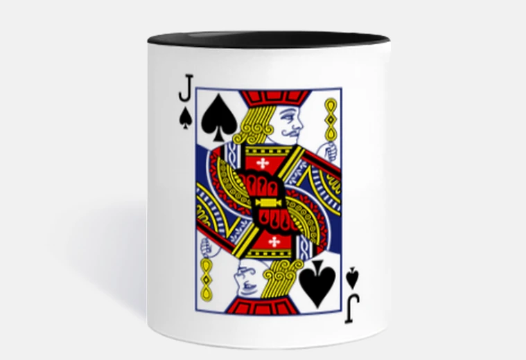 Mug valet de pique