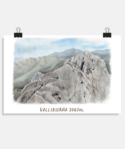 Poster vallibierna poster