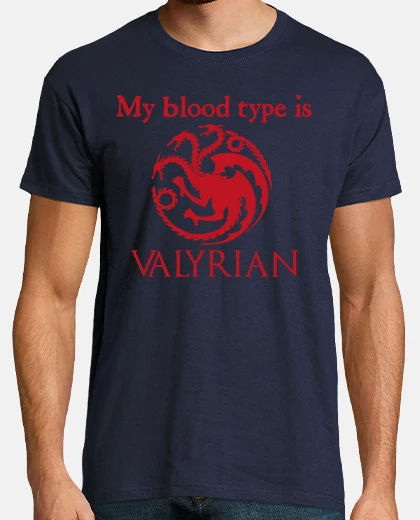 Playera valyrian blood