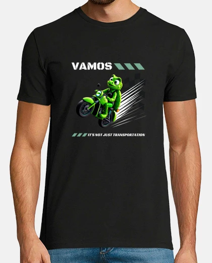 Camiseta vamos - genial caballito de bicicleta