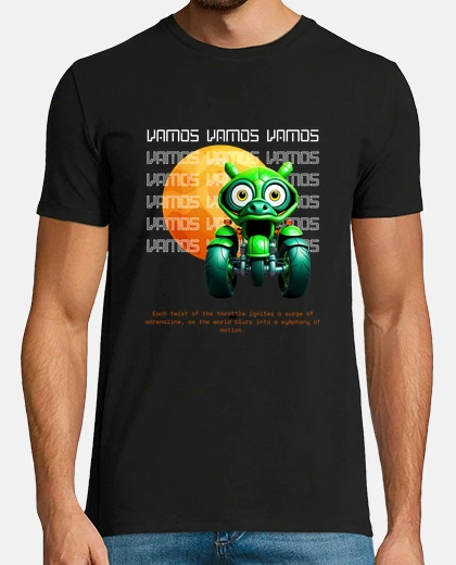 Camiseta vamos - gira el acelerador