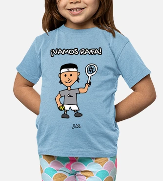 Camiseta ninos vamos rafa nadal laTostadora