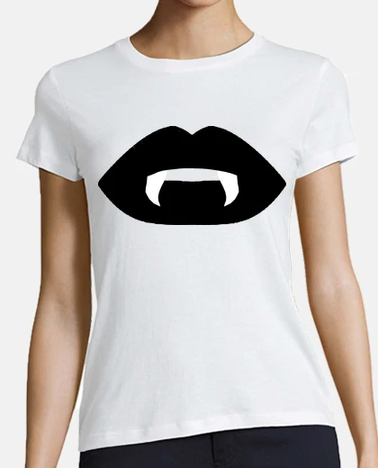 Tee-shirt vampire baiser