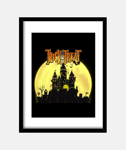 Framed vampire castle - frame