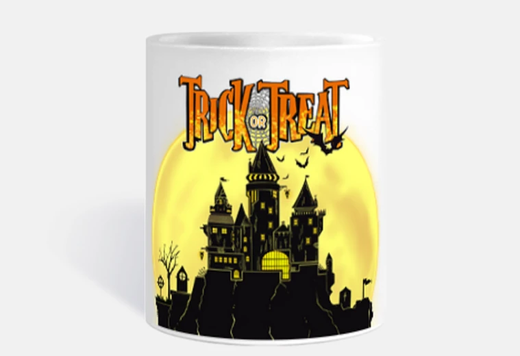 Cup vampire castle - mug