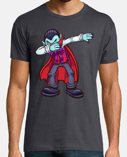 Tee-shirt vampire danser tamponner halloween horreur anime geek
