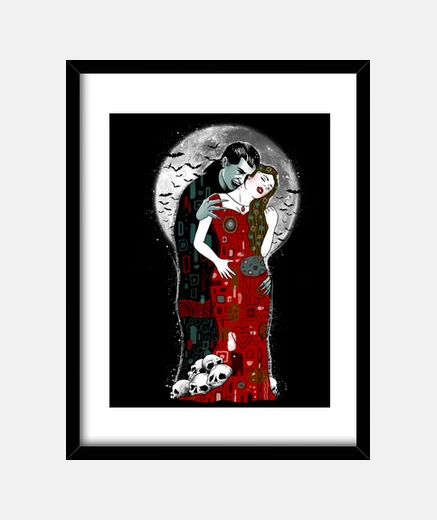 Framed Vampire's Kiss