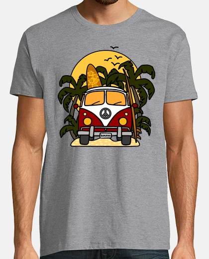 Tee-shirt Van Banana Surf