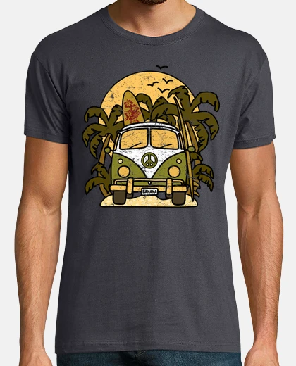 Tee-shirt Van Banana Surf Vintage