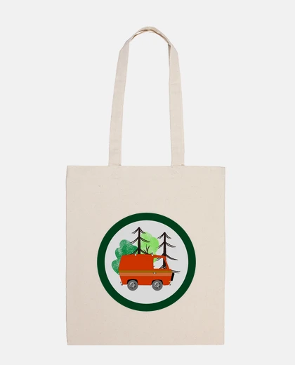Sac van dans la forêt