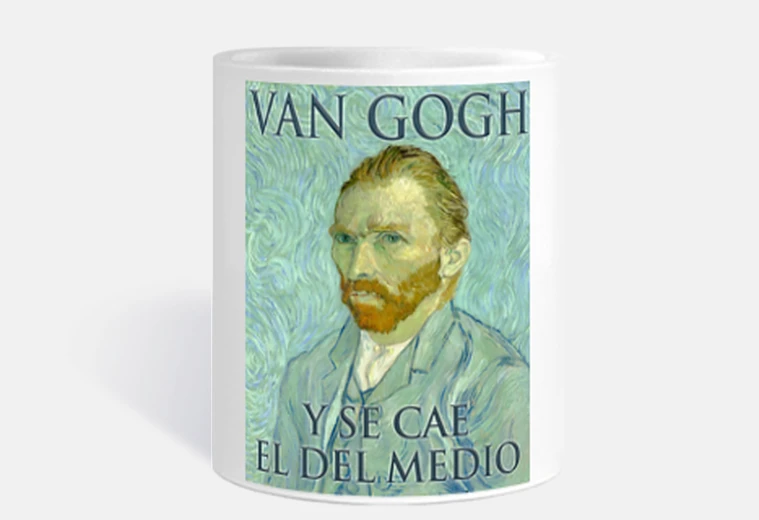 Tazza van gogh e chello di mezzo cade