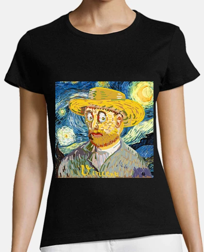 Playera Van Gogh estrellado