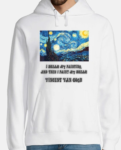 Sudadera van gogh starry night i dream my