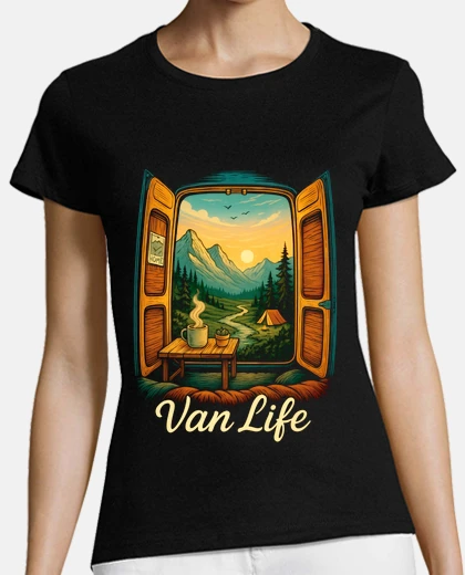 T-shirt van life van camper motorhome ana