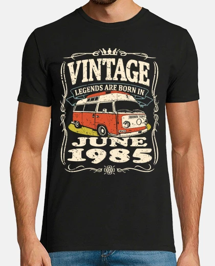 T-shirt van vintage giugno 1985