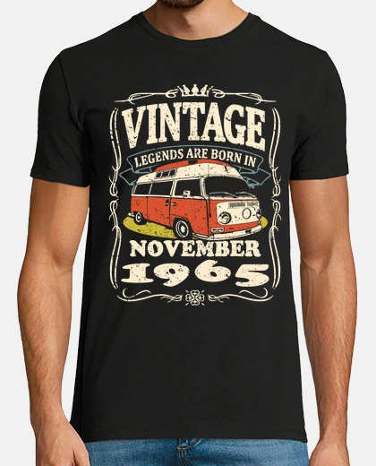 T-shirt van vintage novembre 1965