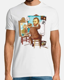 Van Gogh triple auto-portrait