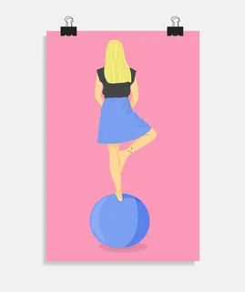 vania in balance poster