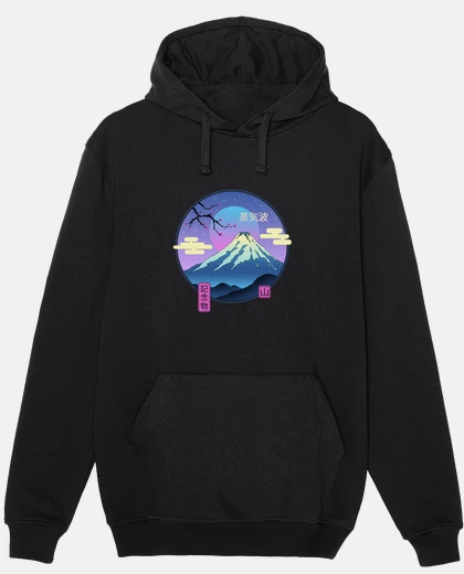 Hoodie Vapor Landscape
