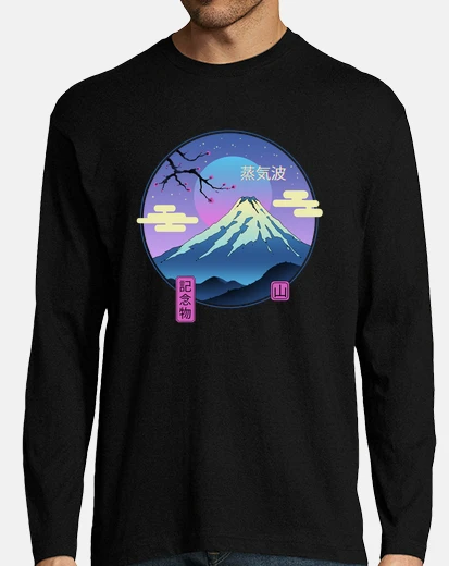 T-shirt vapor landscape