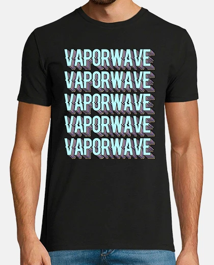T-shirt vaporwave estetica pastello goth synthwave regalo retrowave