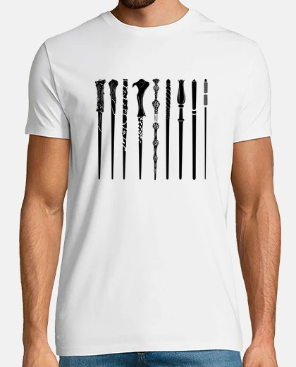 Camiseta Varitas mágicas de Harry