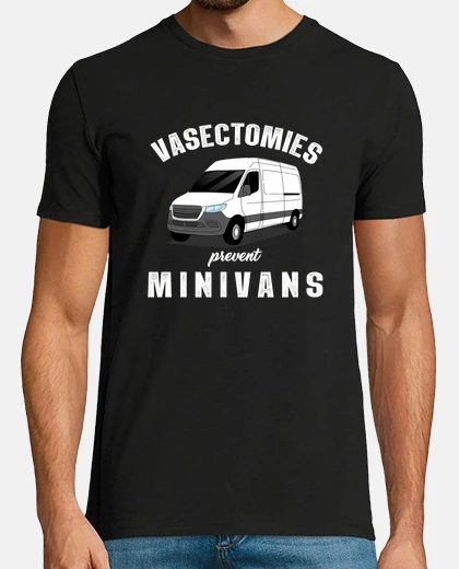 T-shirt vasectomia chirurgica medico medico regalo vasectomie prevenire minivan