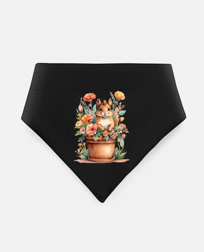 Mascotas Vaso di fiori di scoiattolo cottagecore