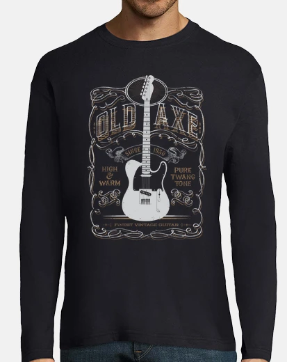 T-shirt vecchia ascia tele