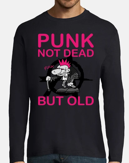 T-shirt vecchio punk