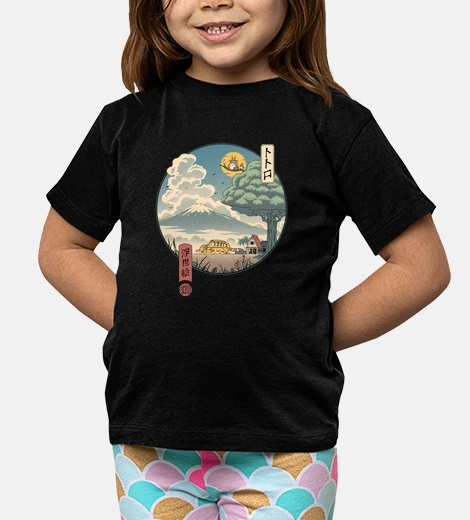 Ropa vecinos ukiyo e shirt niños