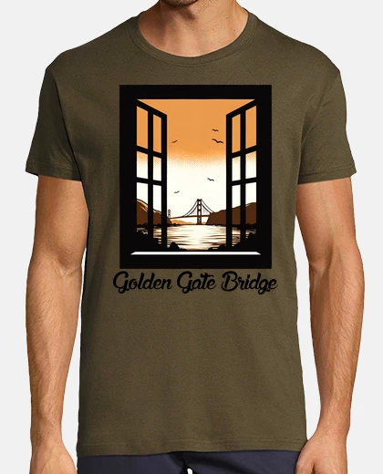 T-shirt vedi gold nel ponte del gatto nlei wind