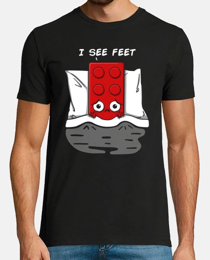 T-shirt vedo i piedi