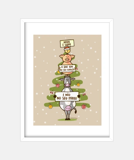 Framed vegan native