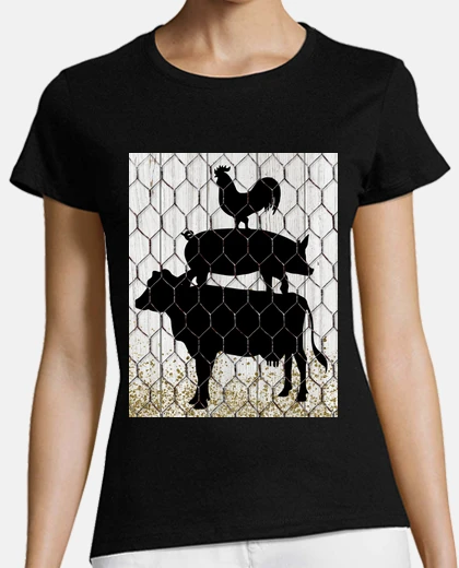 Tee-shirt vegan protection des animaux no viande